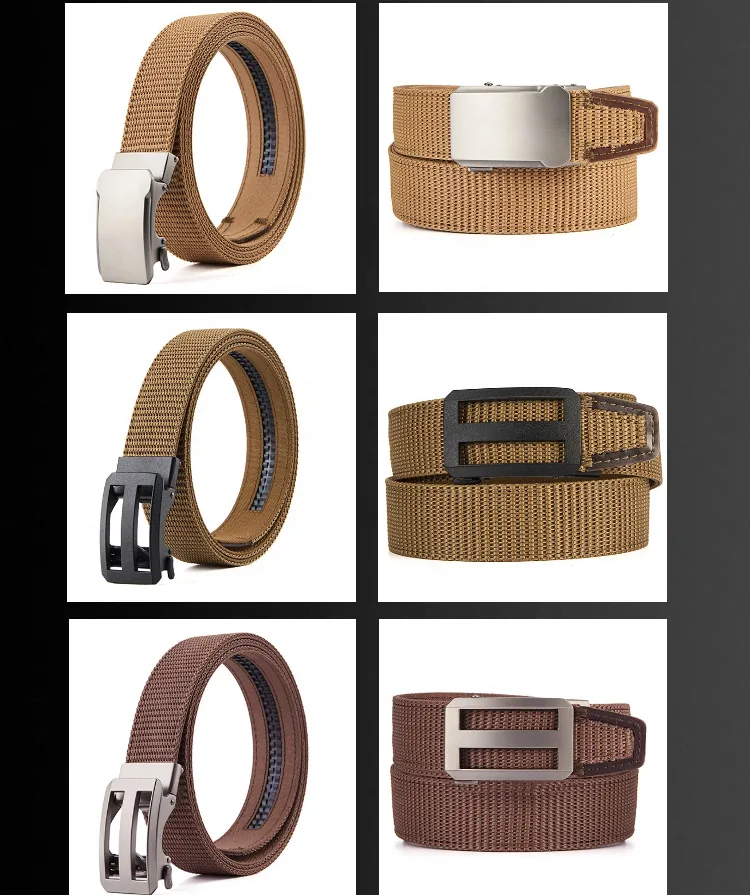 Quick Release Metal Buckle Belt — Black view 5