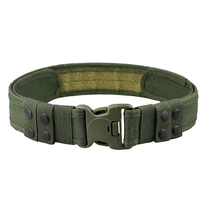 Factory Price Tactical Belt Nylon — Black view 5