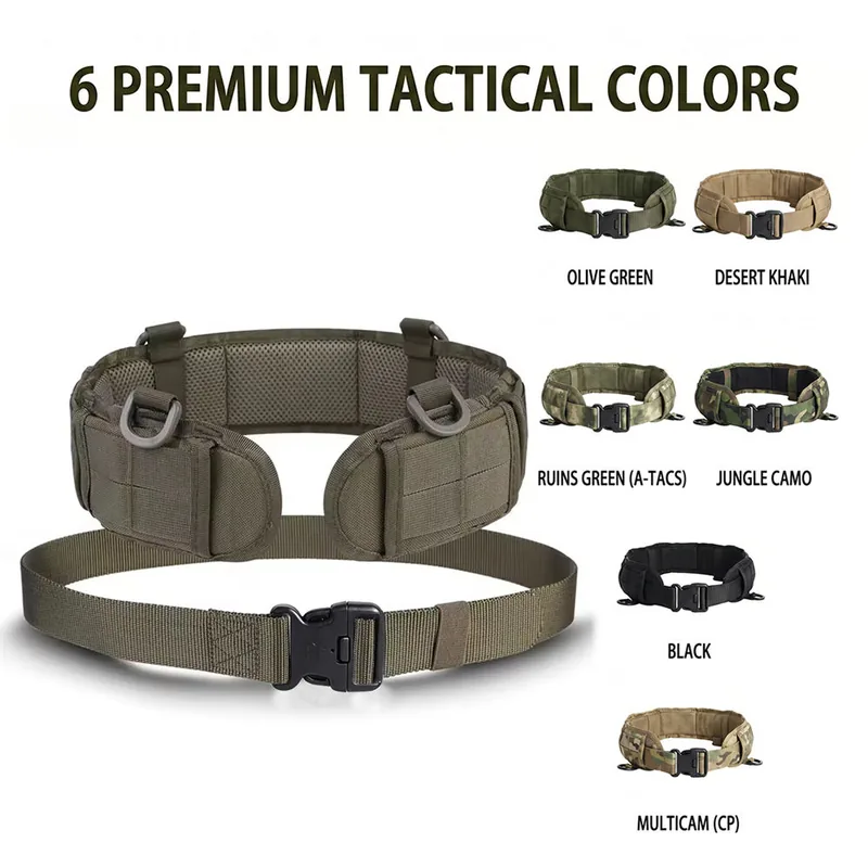 Multi-Function Tactical Waist Gear — Black — Tactical Accessories