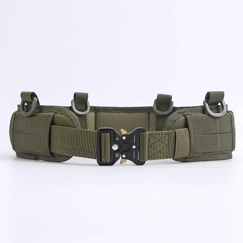 Multifunctional MOLLE Waist Pack Belt — Black view 2