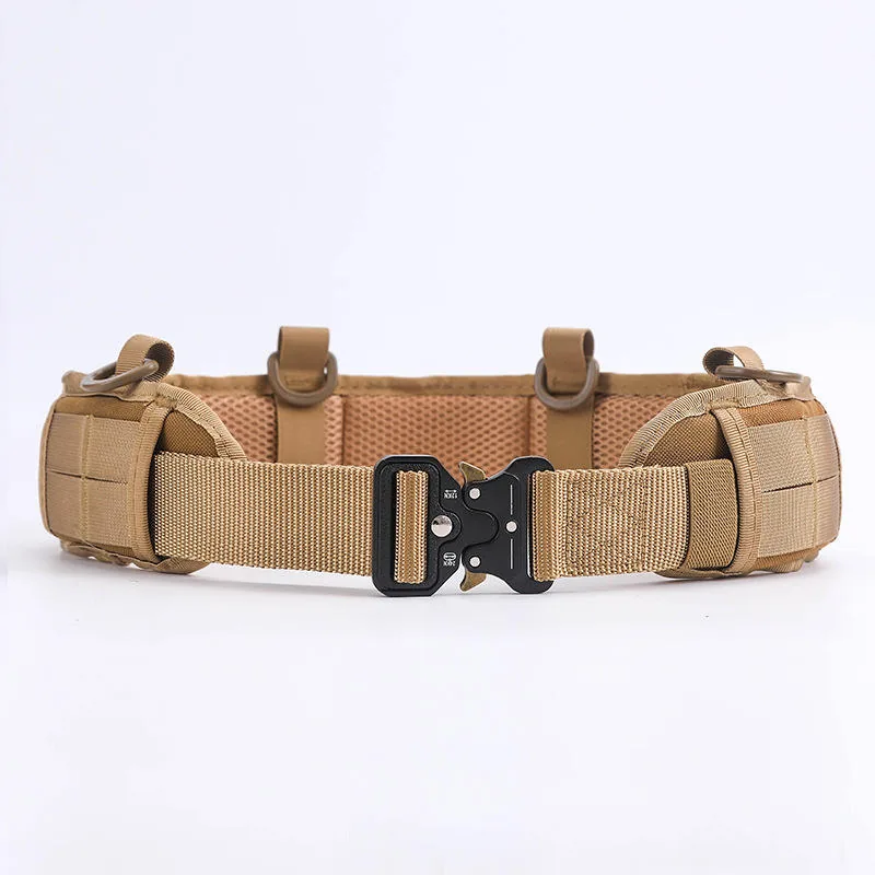 Multifunctional MOLLE Waist Pack Belt — Black view 3