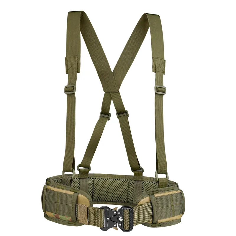 MOLLE Waist Belt Vest Belt — Black view 5