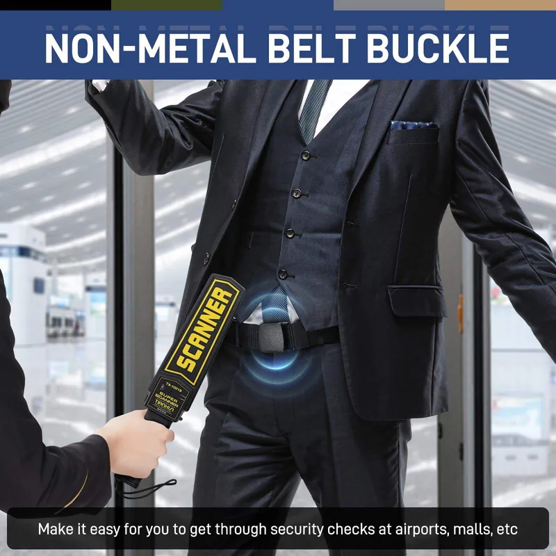 Luxury Woven Tactical Belt 3.8cm — Black view 3