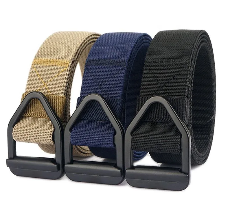 Versatile Casual Outdoor Belt — Black — Tactical Accessories