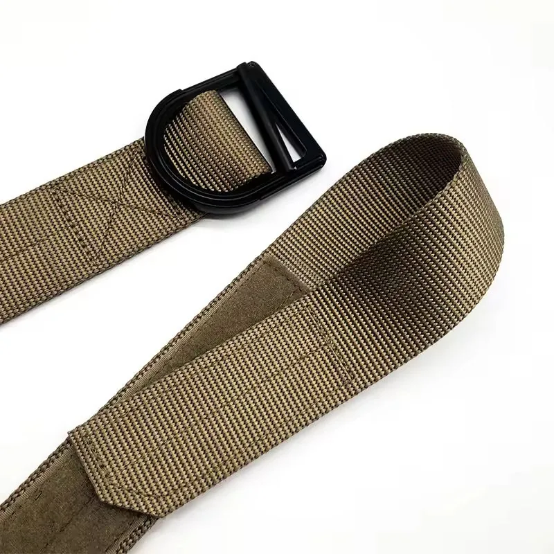 China Factory Woven Nylon Belt — Black view 5