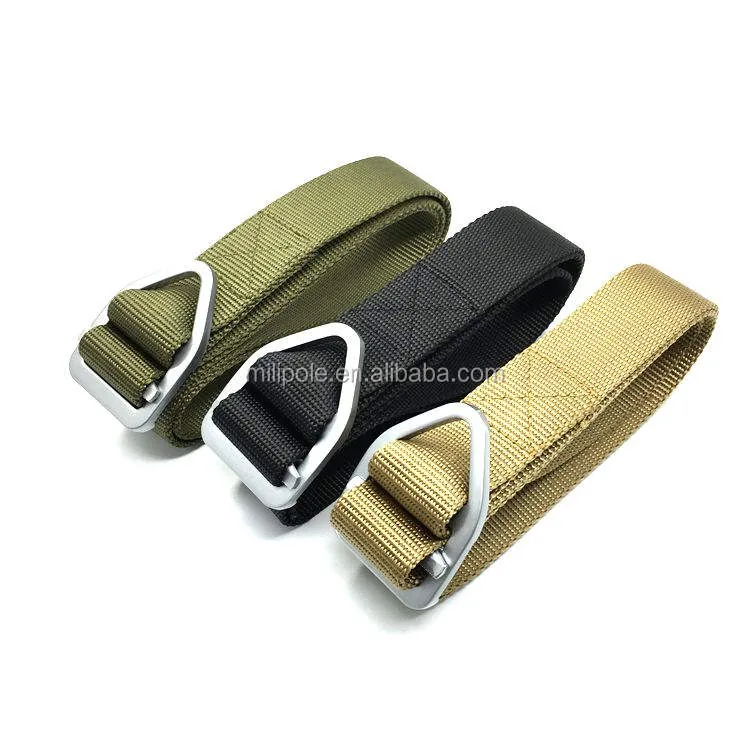 Sailcloth Belt Woven Tactical — Black view 4