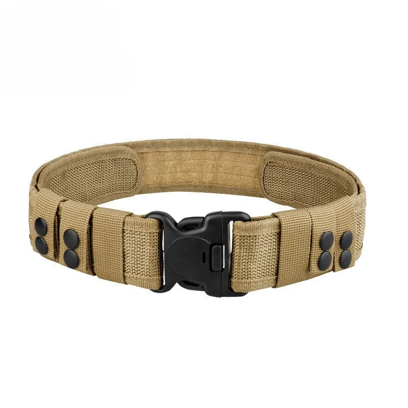 Nylon Waist Belt Woven — Black view 2