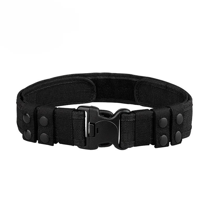Nylon Waist Belt Woven — Black view 4