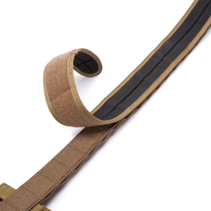 1000D Nylon Alloy Tactical Belt — Black view 6
