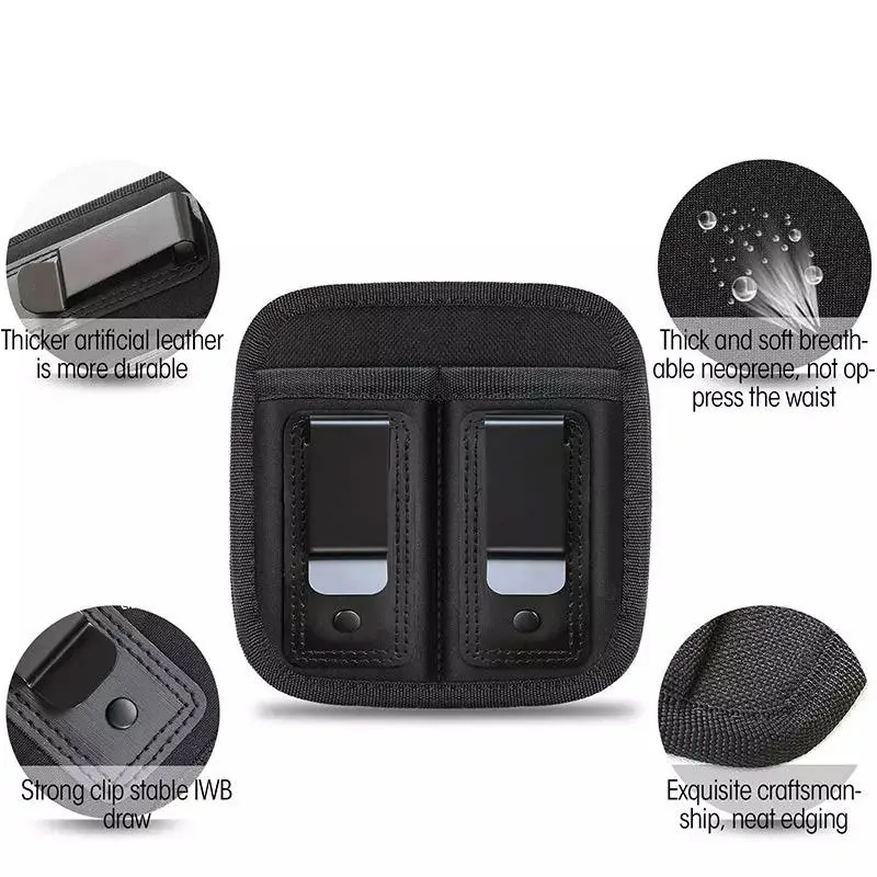 Double Magazine Pouch with Neoprene Safety Padding view 2