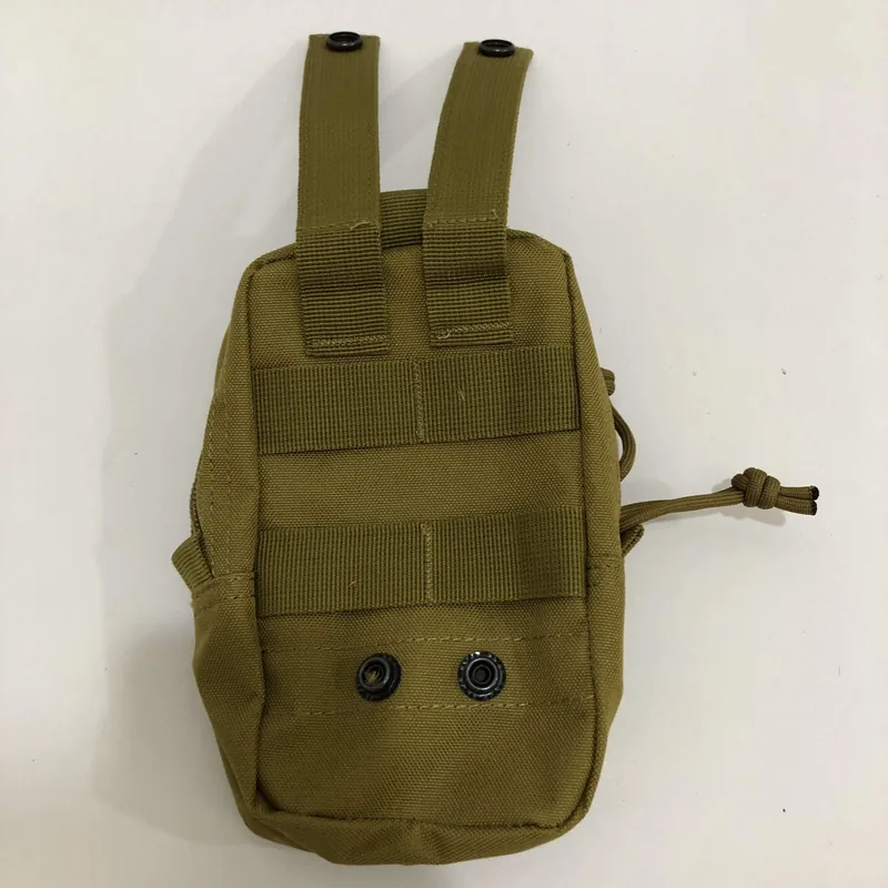 Mini Foldable Roll-Up Tactical Nylon Pouch with Magazine Mesh — Tactical Accessories