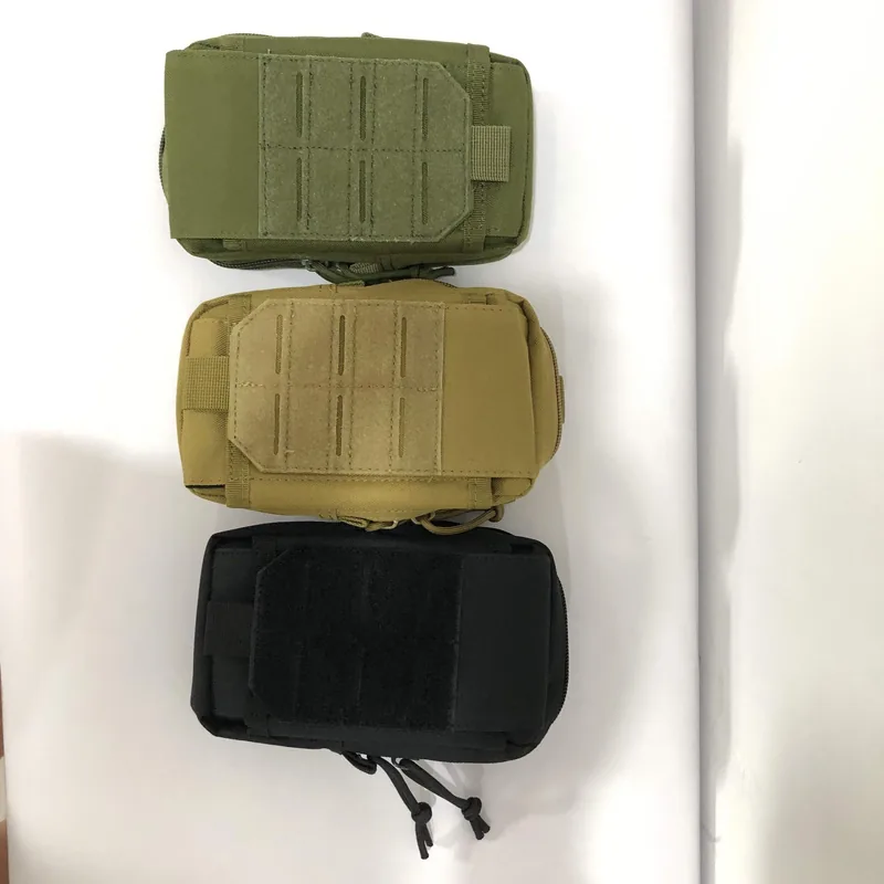 Mini Foldable Roll-Up Tactical Nylon Pouch with Magazine Mesh view 2