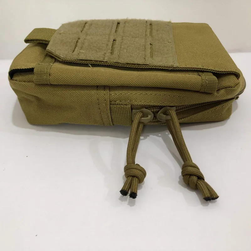 Mini Foldable Roll-Up Tactical Nylon Pouch with Magazine Mesh view 3