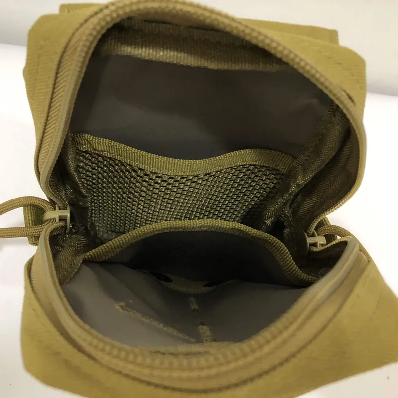 Mini Foldable Roll-Up Tactical Nylon Pouch with Magazine Mesh view 5