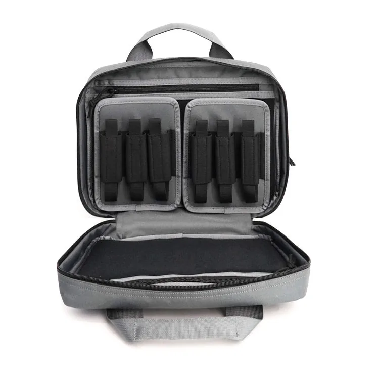 Lockable Tactical Gun Range Bag with Double Pockets view 5