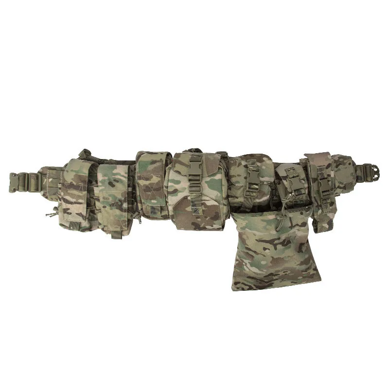 Camouflage Hunting MOLLE Magazine Pouch Set with Chest Pack view 4