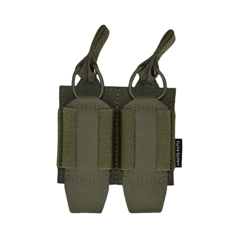 Double 9mm Magazine Elastic Pouch for SMG and Pistol Mags view 5