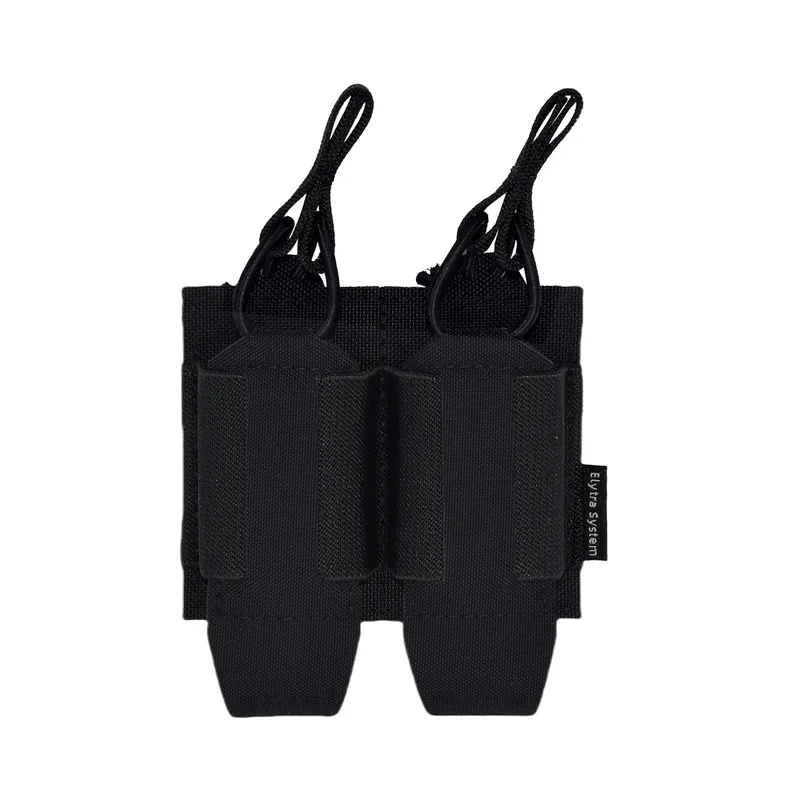 Double 9mm Magazine Elastic Pouch for SMG and Pistol Mags view 6