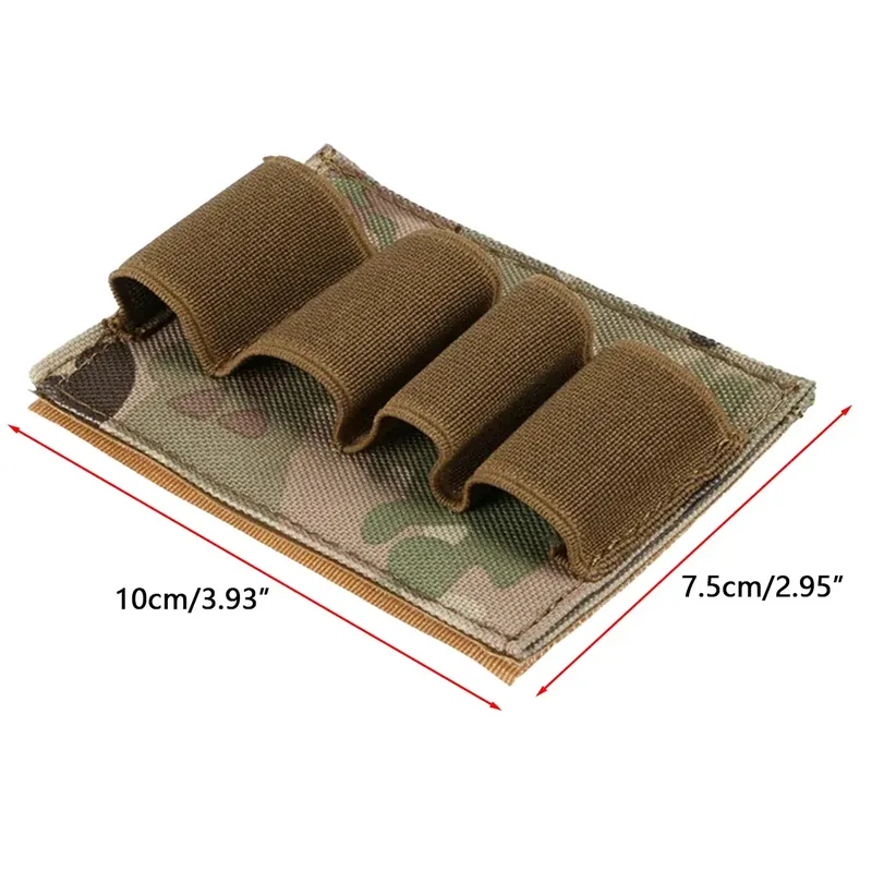 MOLLE 12Ga 20Ga Shotgun Shell Holder, 4-Round Ammo Pouch view 4
