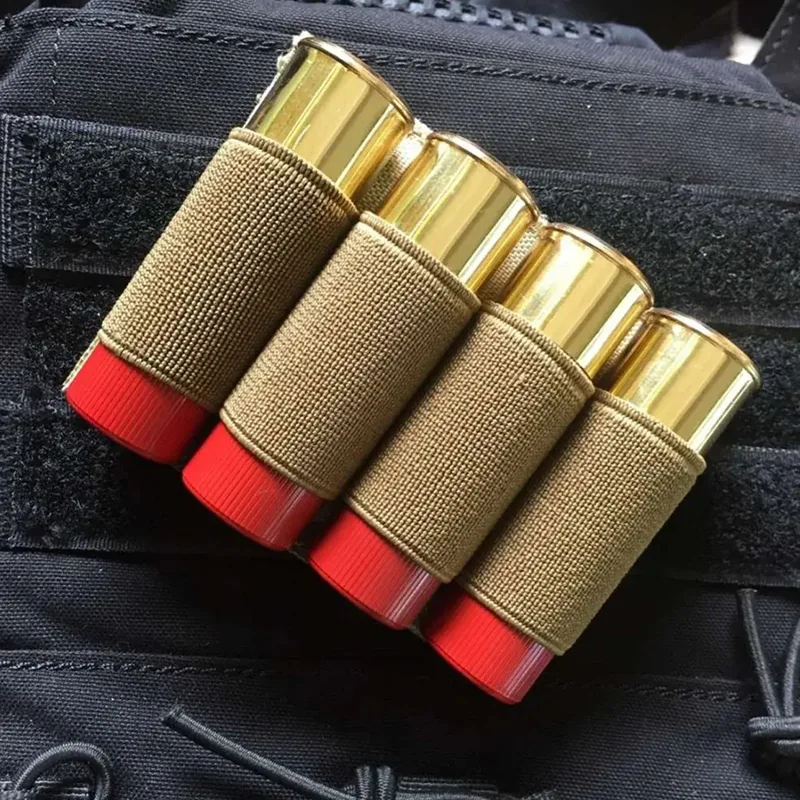 MOLLE 12Ga 20Ga Shotgun Shell Holder, 4-Round Ammo Pouch view 6