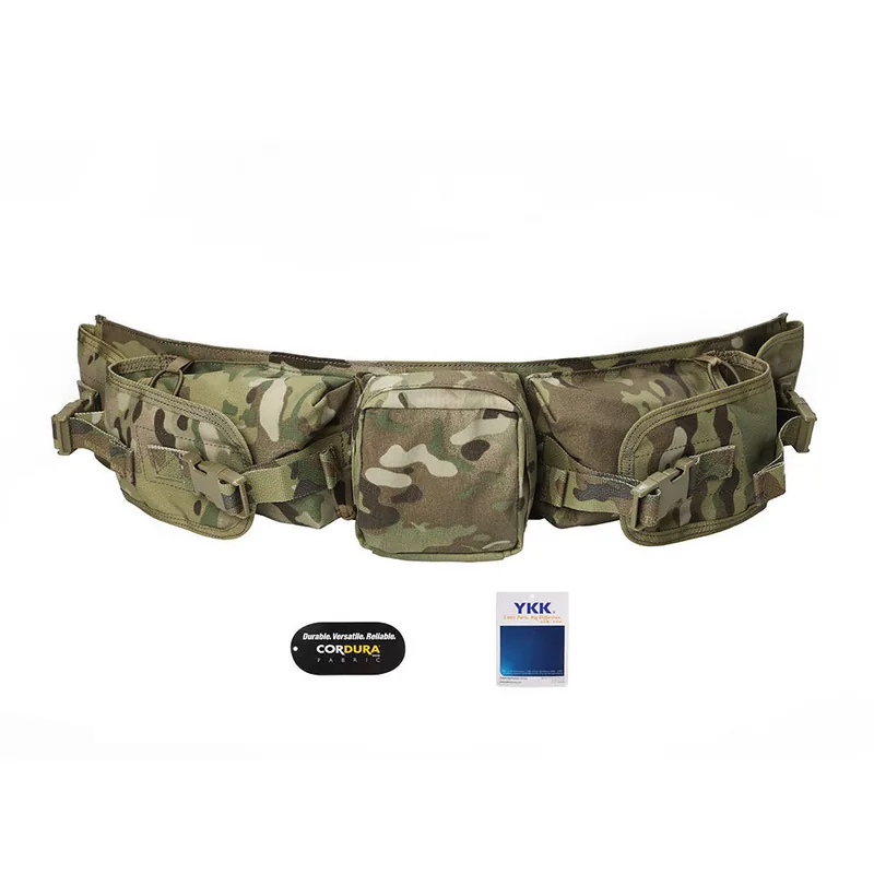 500D Cordura Shooting Tool Waist Bag with Four Horizontal Pockets — Tactical Accessories