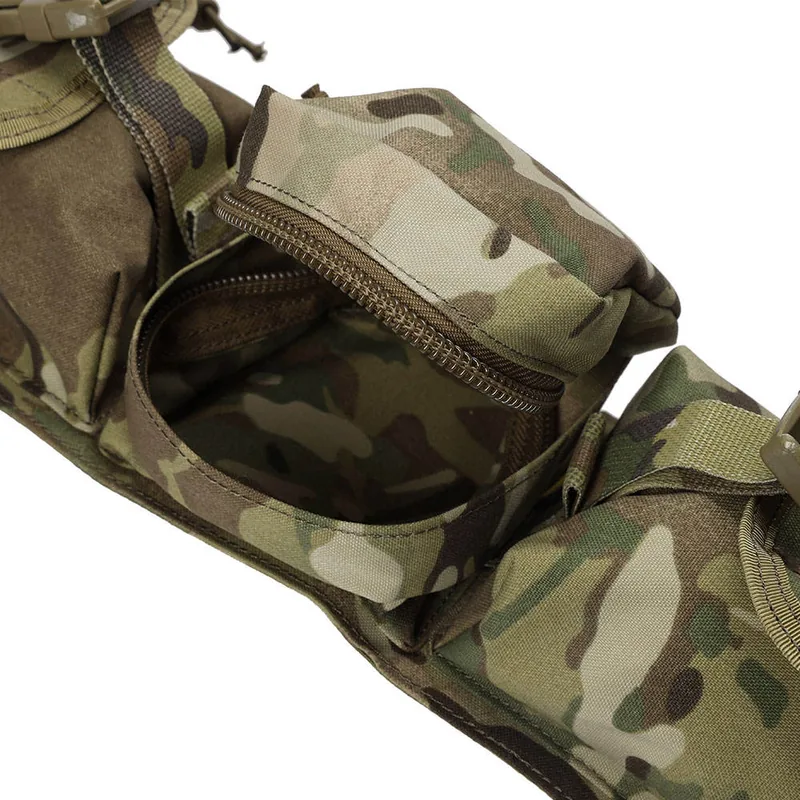 500D Cordura Shooting Tool Waist Bag with Four Horizontal Pockets view 3