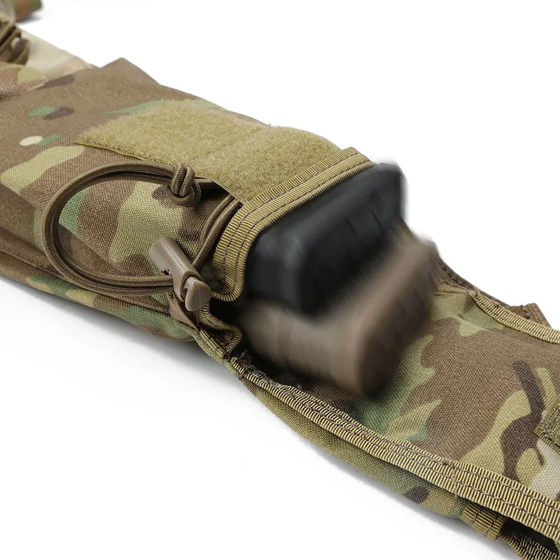 500D Cordura Shooting Tool Waist Bag with Four Horizontal Pockets view 4