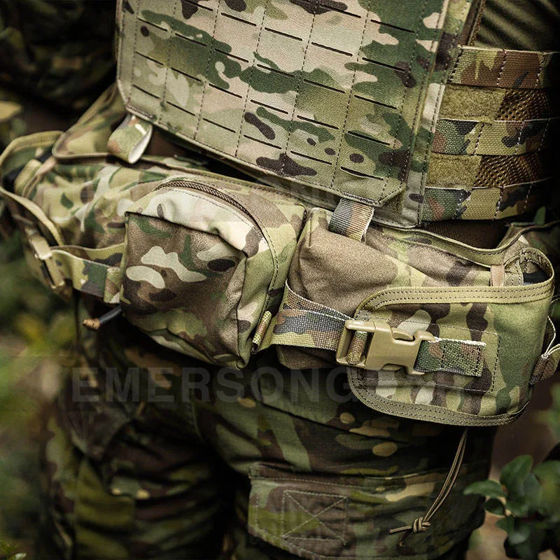 500D Cordura Shooting Tool Waist Bag with Four Horizontal Pockets view 6