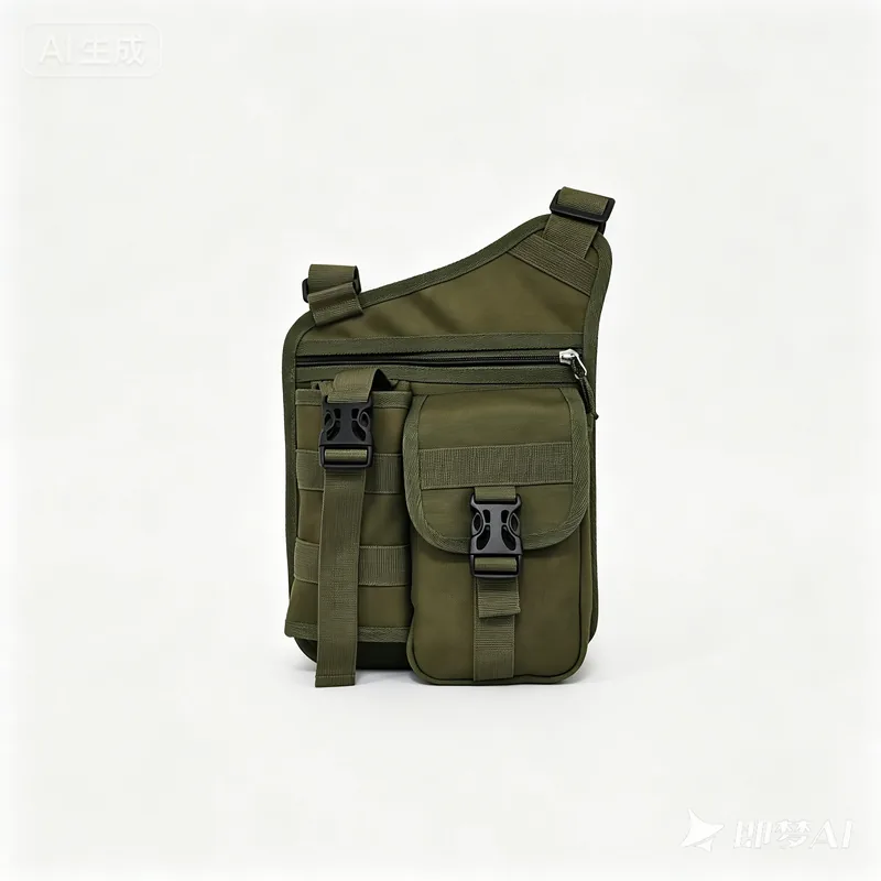 600D Tactical Messenger Bag with PU Finish — Tactical Accessories