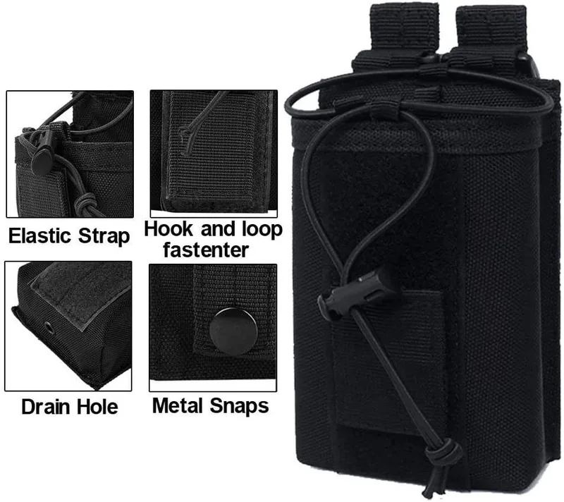 Firefighter Radio Holder MOLLE GPS Pouch view 4