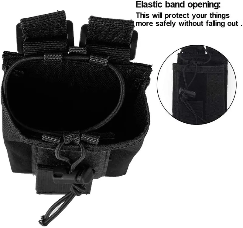 Firefighter Radio Holder MOLLE GPS Pouch view 5