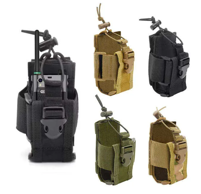 Retractable Walkie-Talkie Radio Pouch — Tactical Accessories