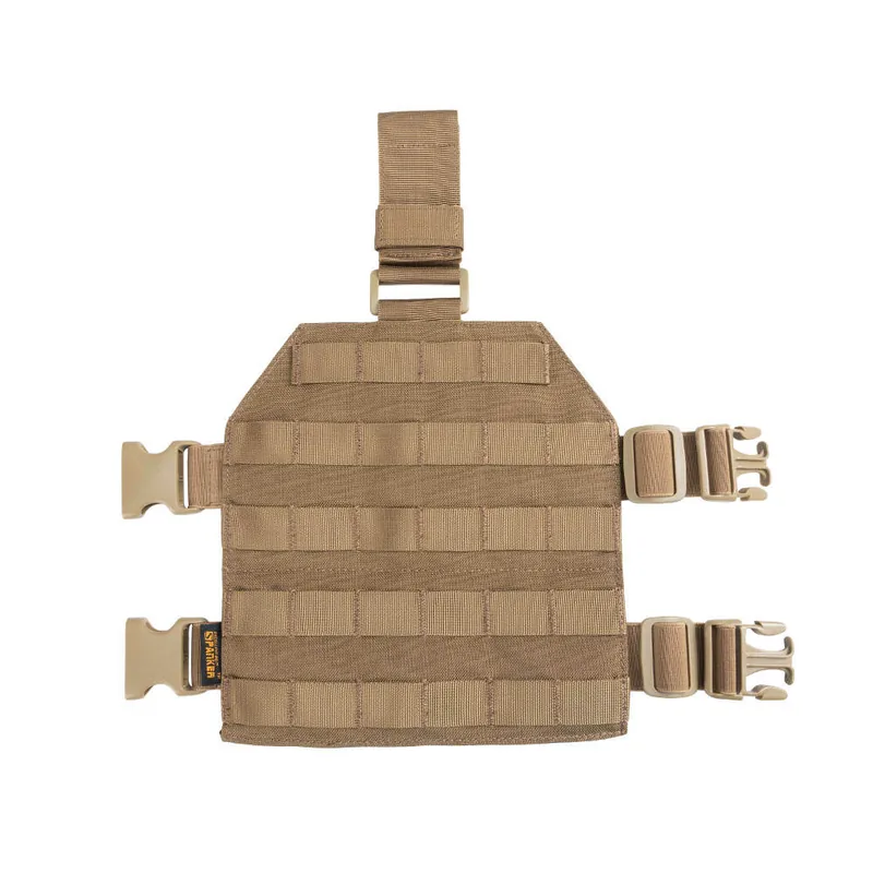 Adjustable MOLLE Drop Leg Panel with Dual-Strap Thigh Platform — Tactical Accessories