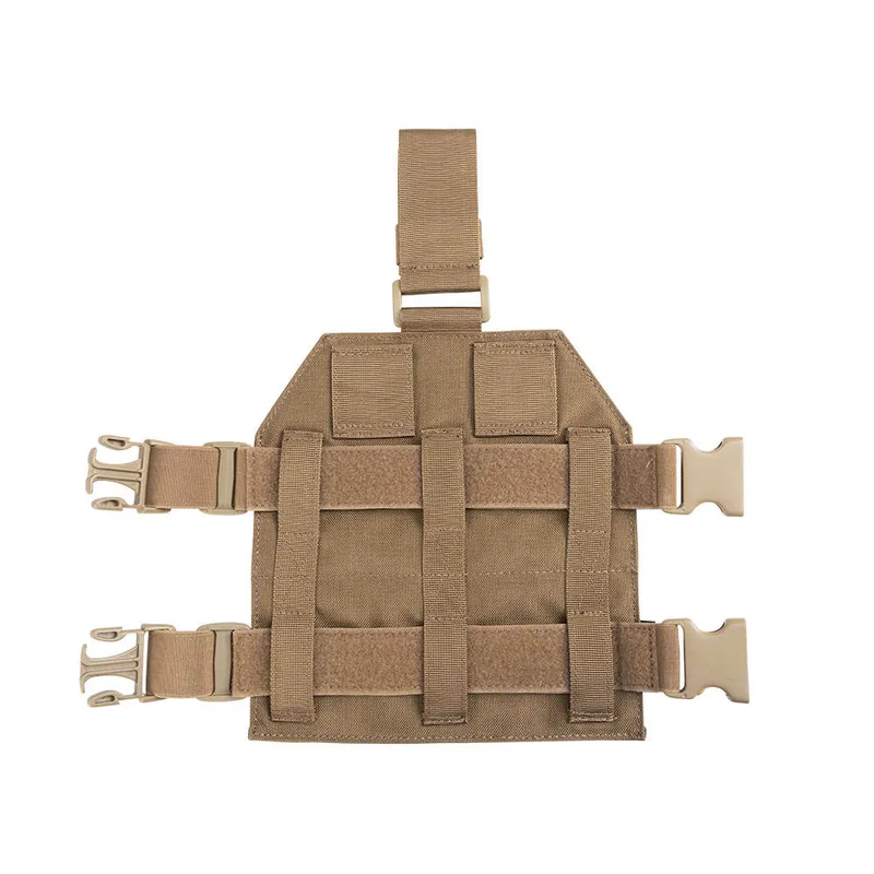 Adjustable MOLLE Drop Leg Panel with Dual-Strap Thigh Platform view 2