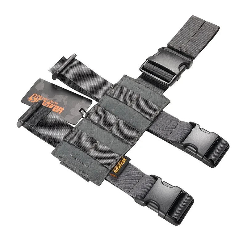 Mini Universal Thigh Rig MOLLE Panel for Holster Mounting view 2