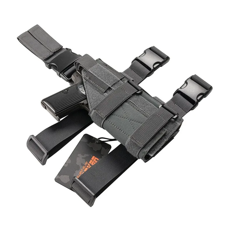 Mini Universal Thigh Rig MOLLE Panel for Holster Mounting view 3