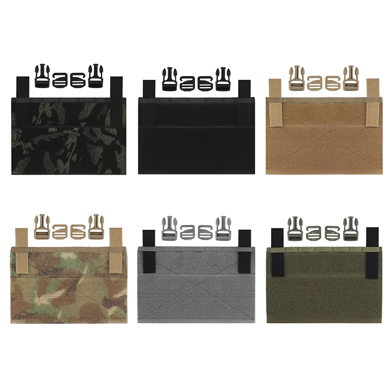 Tactical Front Panel with Universal Channels for Plate Carrier Vests view 2