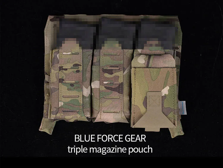 Tactical Front Panel with Universal Channels for Plate Carrier Vests view 5