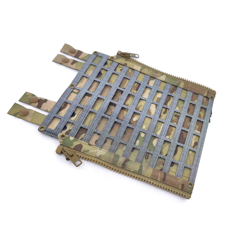 MOLLE Rear Panel for Plate Carriers and Belts with Tegris-Reinforced Backing — Tactical Accessories