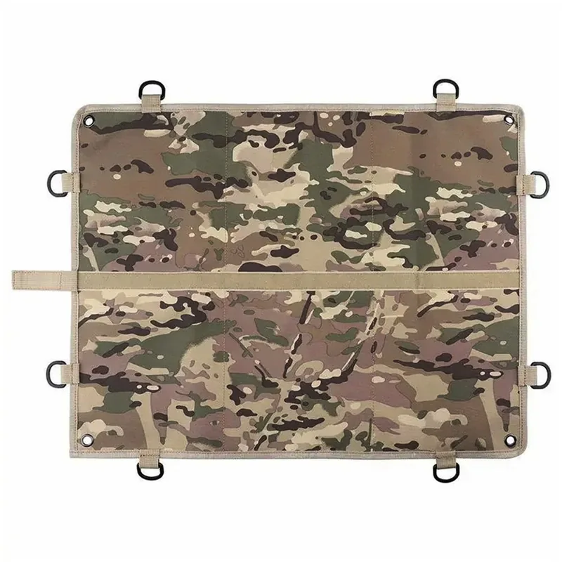 Foldable Tactical Patch Display Cloth Panel with Hook-and-Loop Surface view 2