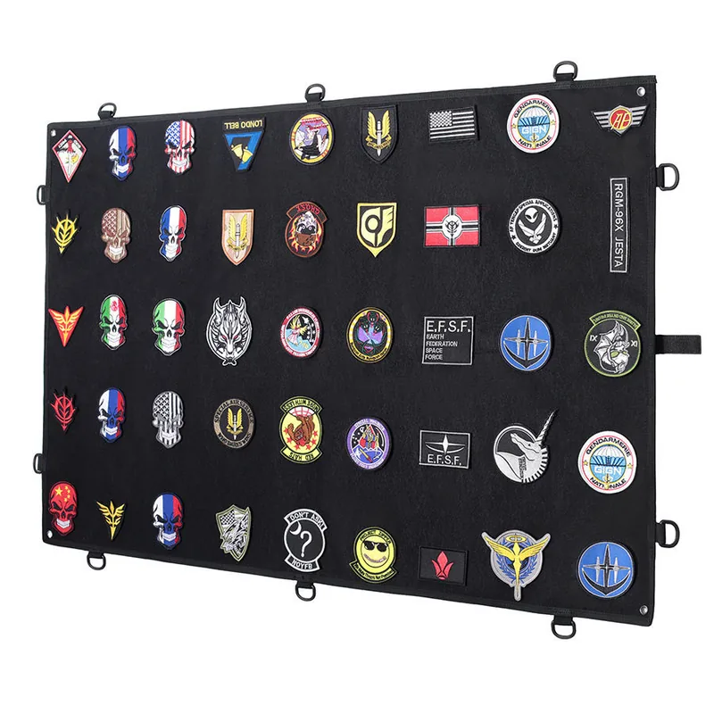 Heavy-Duty Outdoor Tactical Medal and Badge Display Panel with Hook-and-Loop System view 2