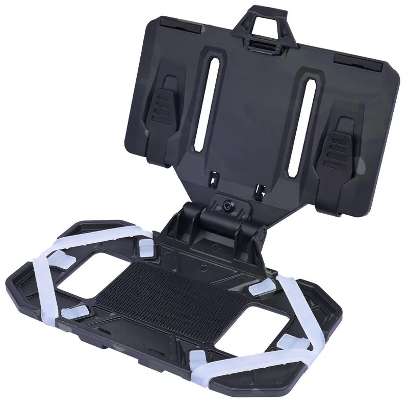 Universal MOLLE Navigation Panel with Foldable Adjustable-Angle Phone Holder view 2