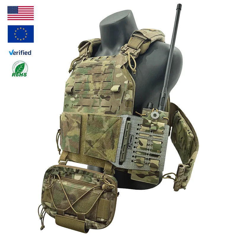 Tegris Side Panel MOLLE-Compatible Attachment System for Plate Carriers view 2