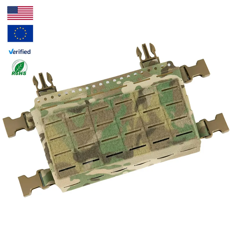 MK5 Combat Chassis Panel with 5.56 Magazine Pouch for Tactical Vests — Tactical Accessories