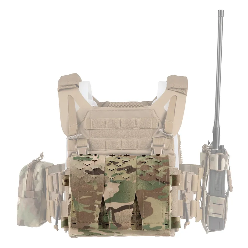 MK5 Combat Chassis Panel with 5.56 Magazine Pouch for Tactical Accessories view 5
