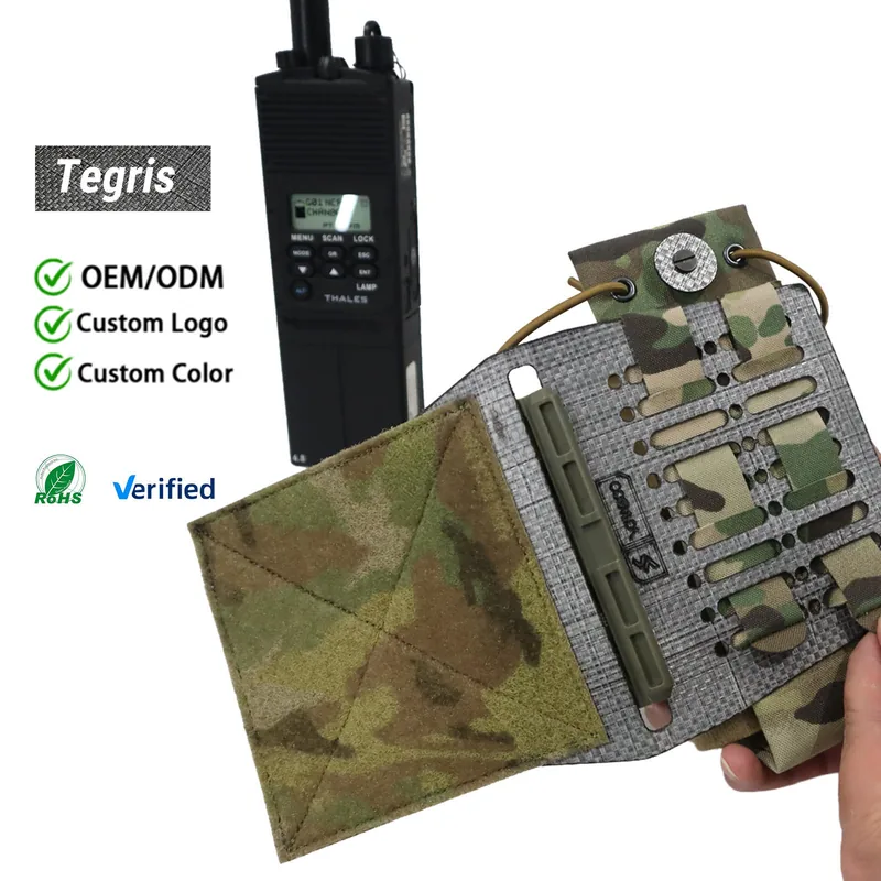 Lightweight Tegris Vest Side Panel with Laser-Cut 2x2 MOLLE Grid — Tactical Accessories