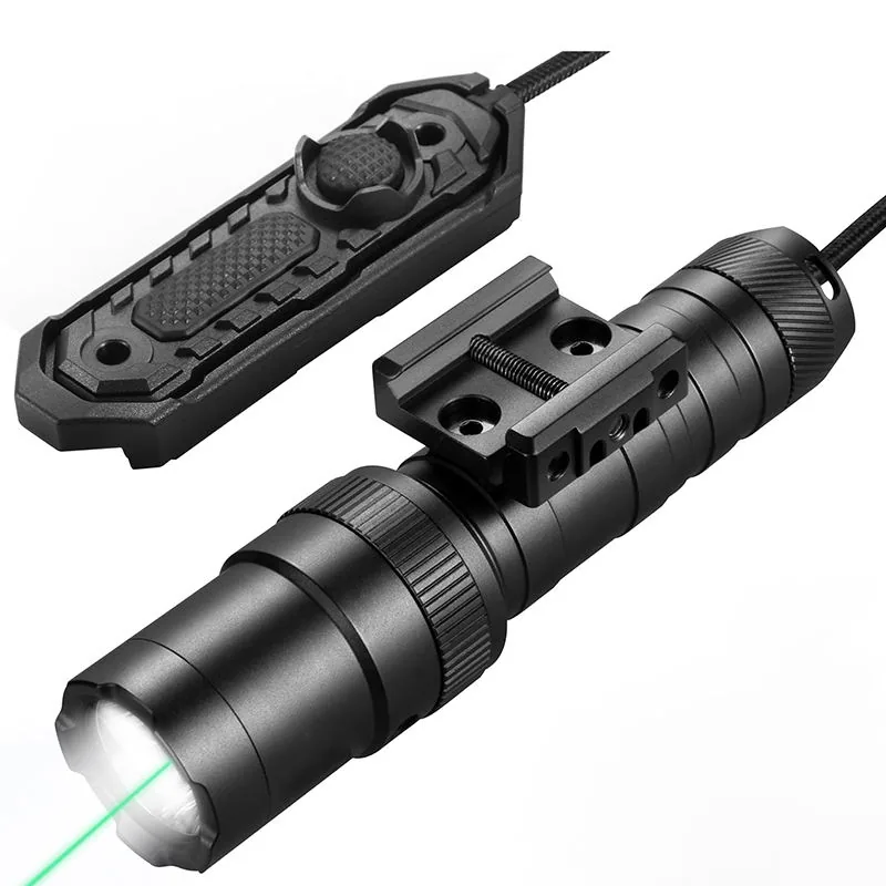 Tactical Red/Green Dot Laser Sight with Integrated LED Flashlight — Tactical Accessories
