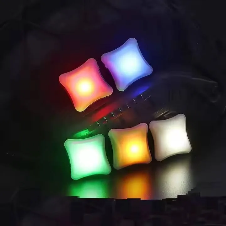 Portable Tactical Helmet LED Signal Light with Velcro Mount (E0035) view 3