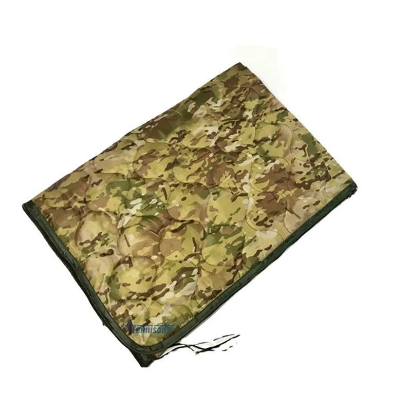 Foldable Poncho Liner Blanket — Camo view 2