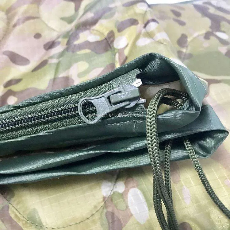 Foldable Poncho Liner Blanket — Camo view 3